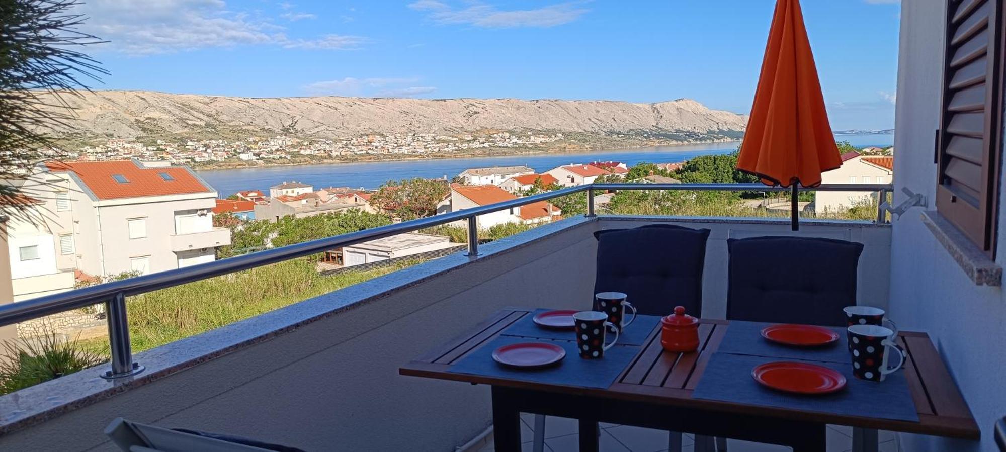 Apartmani Kunteja Đảo Pag Ngoại thất bức ảnh